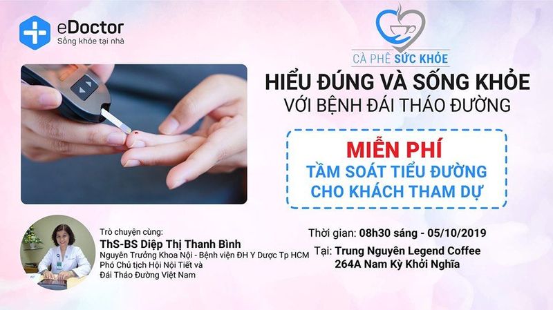 Chương trình cà phê sức khỏe chủ đề " Hiểu đúng và sống khỏe với đái tháo đường"