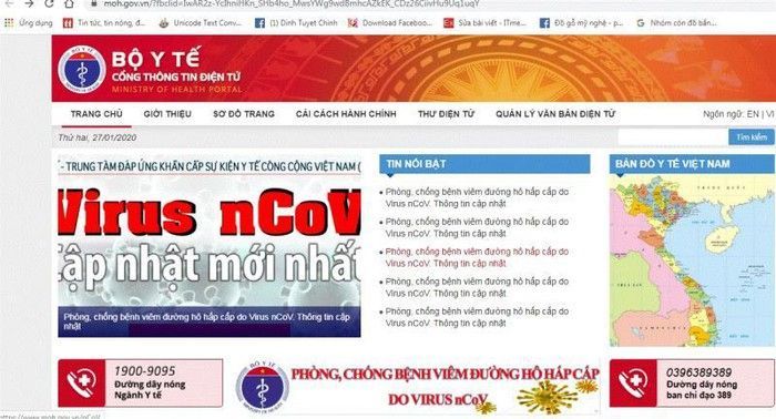 Thêm đường dây nóng Bộ Y tế tư vấn phòng chống dịch nCoV 1900 9095