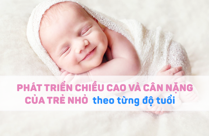 Các mốc phát triển của trẻ nhỏ theo từng độ tuổi