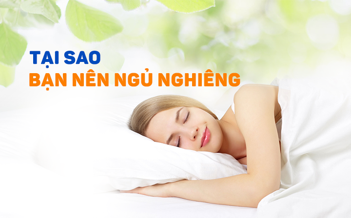 Nên ngủ nghiêng bên trái hay phải?