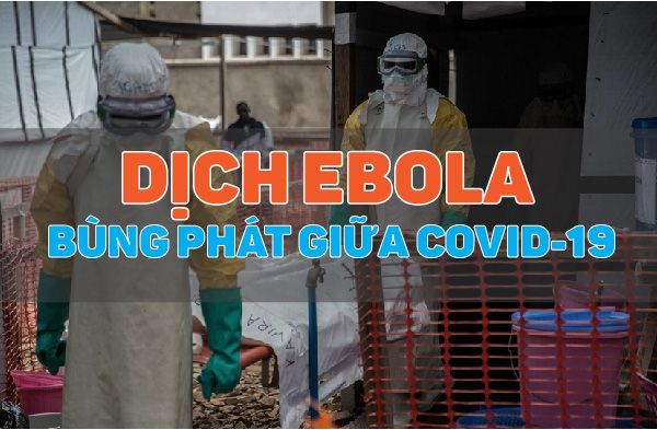 Dịch Ebola bùng phát giữa Covid-19