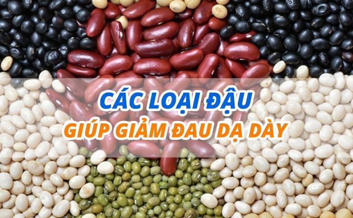 Hạt đậu giúp giảm đau dạ dày