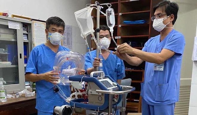 Bệnh nhân mắc Covid-19 ở Đà Nẵng phải can thiệp ECMO