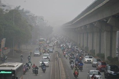 Cảnh báo mức độ ô nhiễm không khí ở Hà Nội rất cao trong vài ngày tới