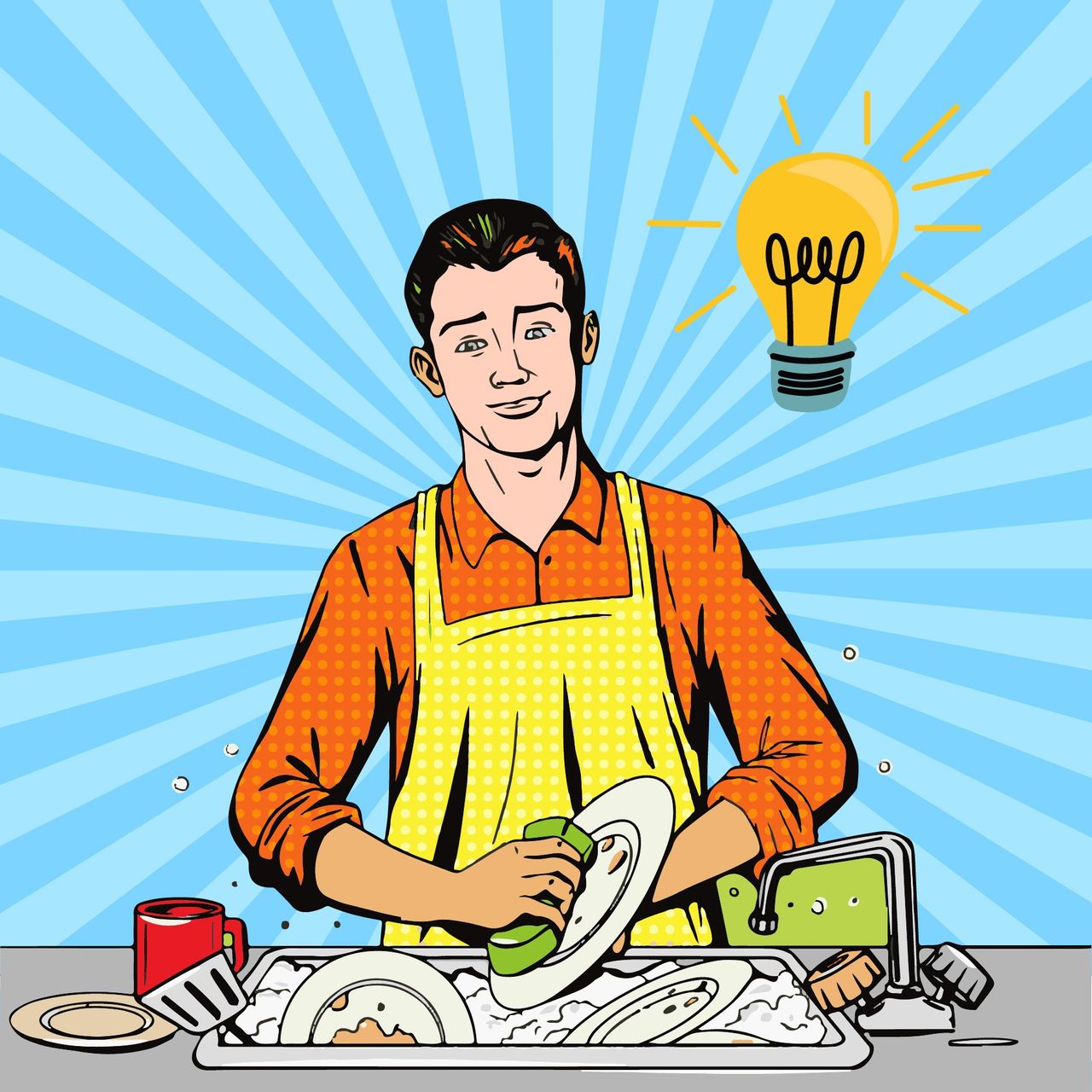 Tại sao Bill Gate chọn việc rửa chén mỗi tối?