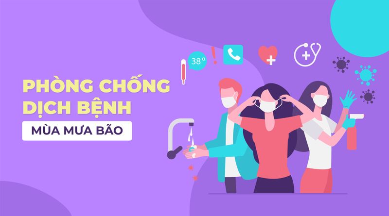 Bí quyết phòng tránh dịch bệnh nguy hiểm thường gặp trong mùa mưa