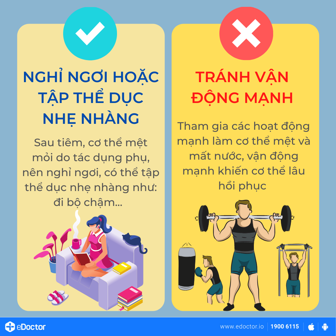Lưu ngay 5 việc nên và không nên làm trước và sau khi tiêm vắc-xin COVID-19