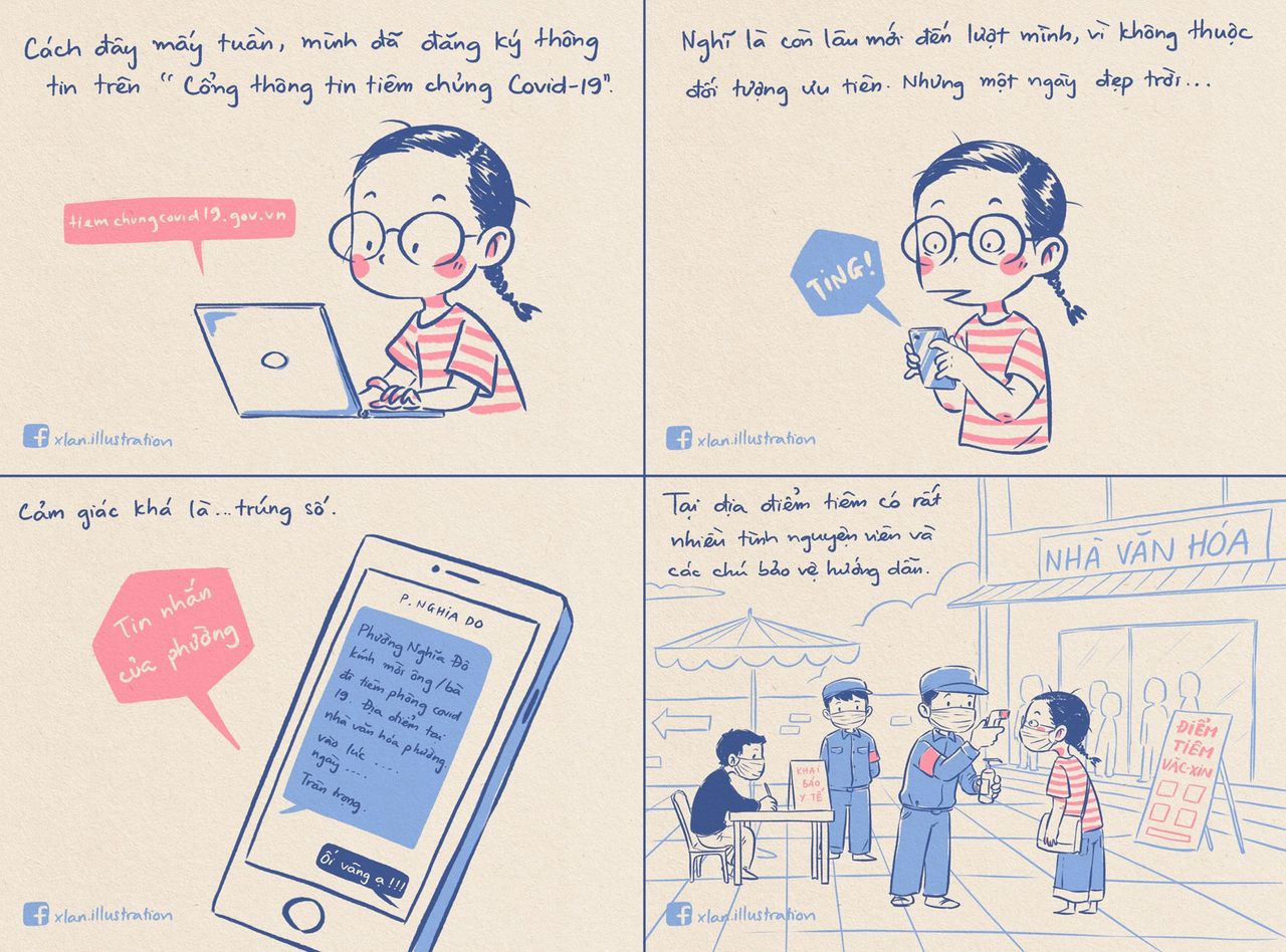 Trải nghiệm khi đi tiêm vaccine COVID-19 