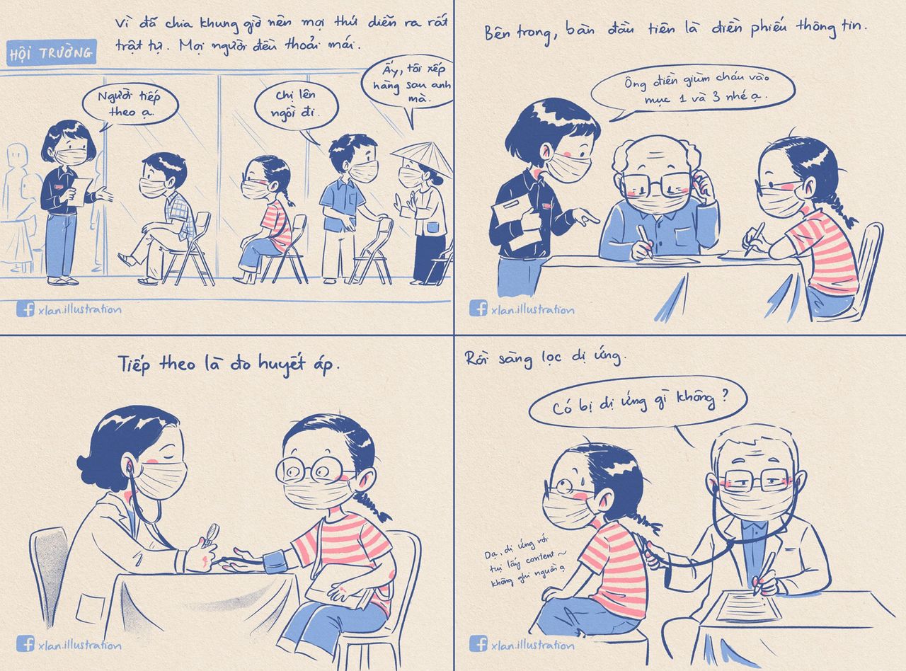 Trải nghiệm khi đi tiêm vaccine COVID-19 