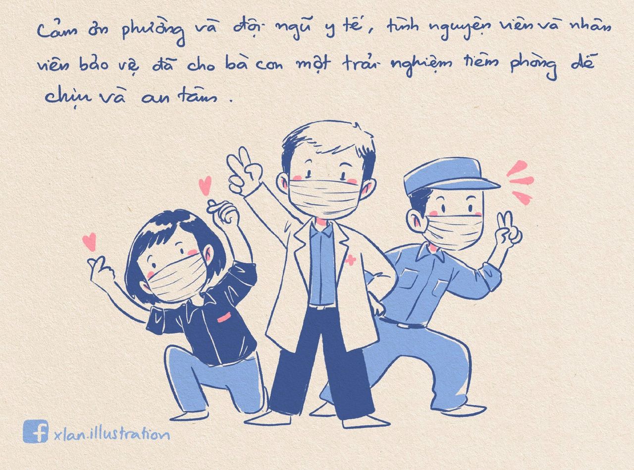 Trải nghiệm khi đi tiêm vaccine COVID-19 