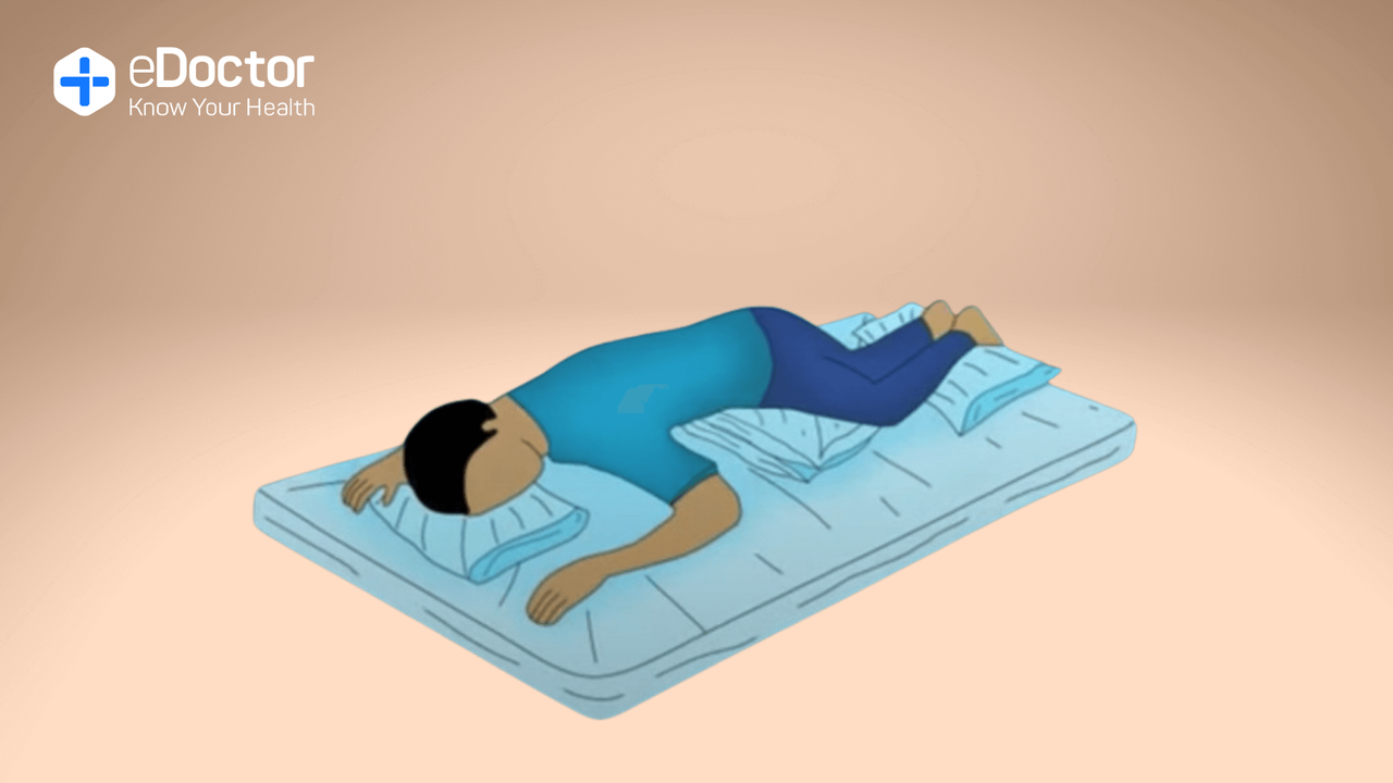 6 tư thế nằm sấp giúp F0 dễ thở