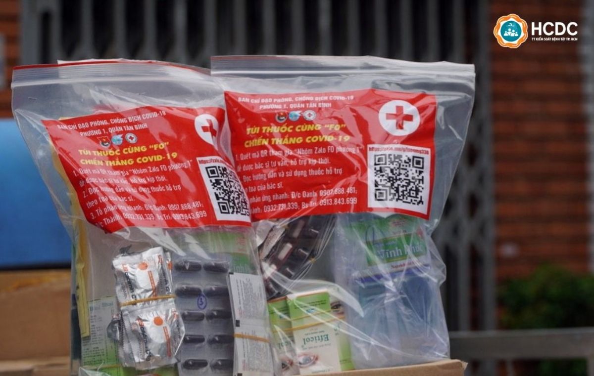Hơn 300.000 viên thuốc Molnupiravir điều trị F0 có kiểm soát tại nhà và cộng đồng về TP HCM