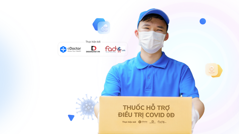 Chia sẻ thuốc hỗ trợ điều trị COVID-19 0 đồng cho F0 đang cách ly tại nhà