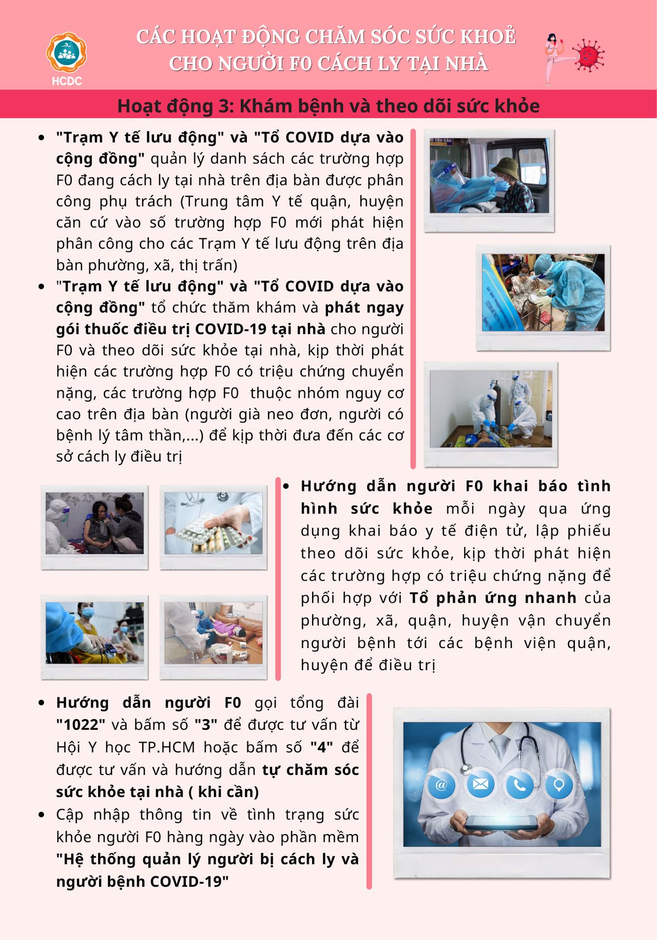 Hướng dẫn gói chăm sóc sức khỏe tại nhà cho người F0 - phiên bản 1.5