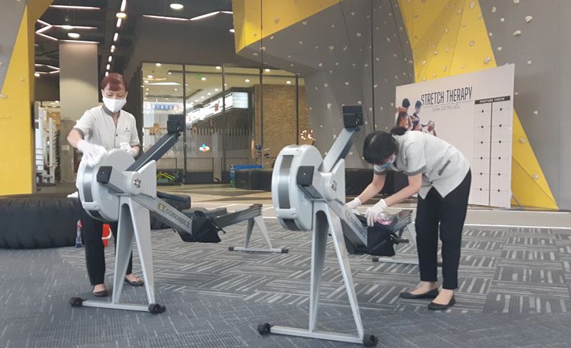 Rạp chiếu phim, phòng gym và các hoạt động văn hóa, di tích hoạt động trở lại