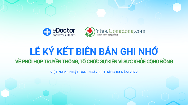 EDOCTOR HỢP TÁC CÙNG Y HỌC CỘNG ĐỒNG