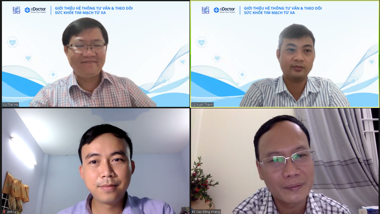 TRIỂN KHAI HỆ THỐNG TƯ VẤN VÀ THEO DÕI SỨC KHỎE TIM MẠCH TỪ XA MIỄN PHÍ