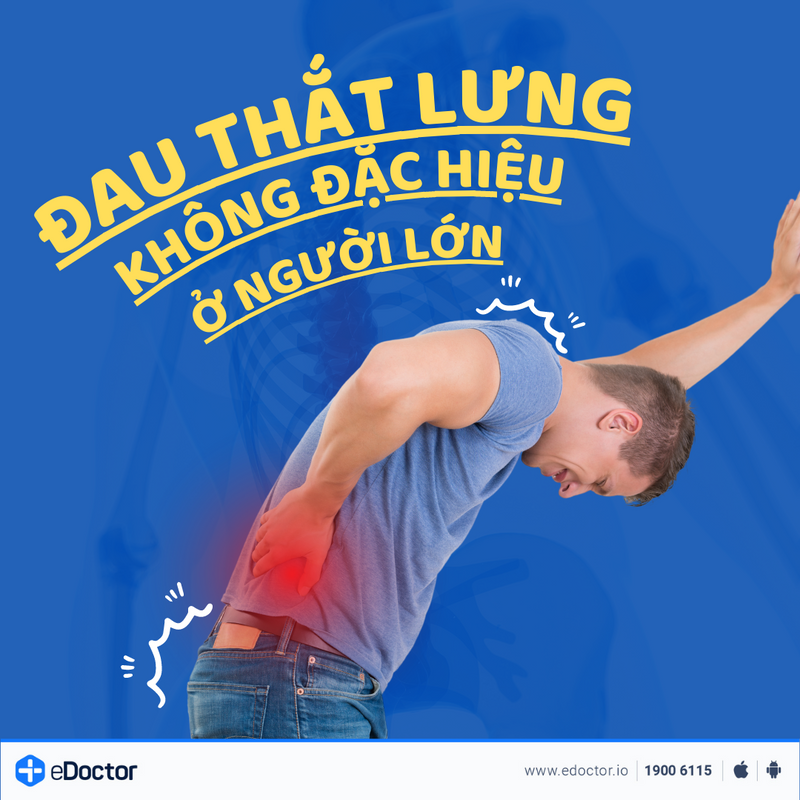 Đau thắt lưng không đặc hiệu ở người lớn