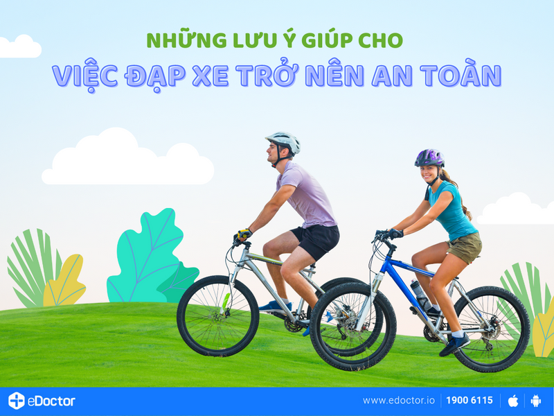 Những lưu ý giúp cho việc đạp xe trở nên an toàn