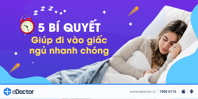 5 bí quyết giúp đi vào giấc ngủ nhanh chóng