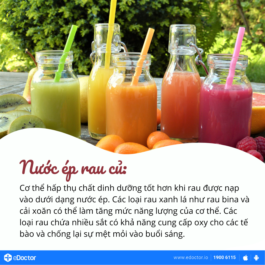 5 loại thức uống buổi sáng tuyệt vời cho sức khỏe