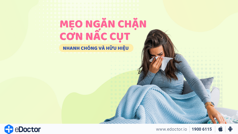 Mẹo ngăn chặn cơn nấc cụt nhanh chóng và hữu hiệu 