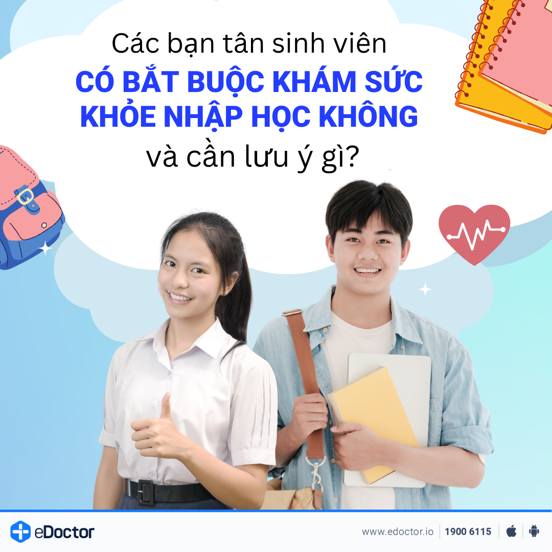 Các bạn tân sinh viên có bắt buộc khám sức khỏe nhập học không và cần lưu ý gì?