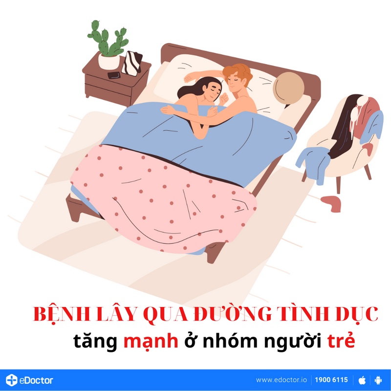 Bệnh lây qua đường tình dục tăng mạnh ở nhóm người trẻ