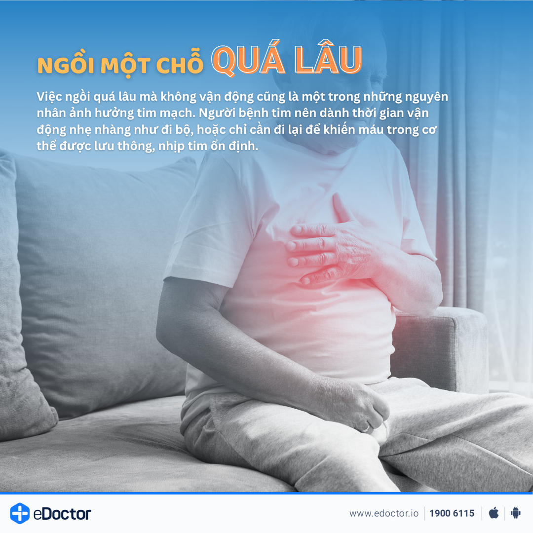 NGƯỜI MẮC B-ỆNH TIM KHÔNG NÊN LÀM GÌ? 