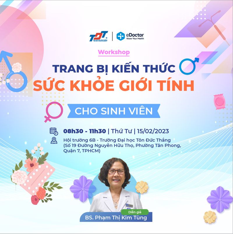 Hội thảo: "Trang bị kiến thức về sức khoẻ giới tính cho sinh viên" tại TDT