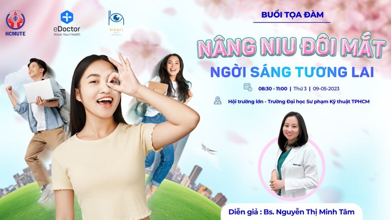  Buổi tọa đàm "Nâng niu đôi mắt - Ngời sáng tương lai"