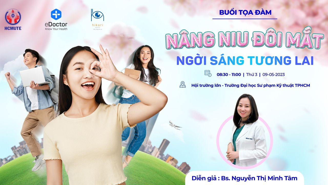  Buổi tọa đàm "Nâng niu đôi mắt - Ngời sáng tương lai"