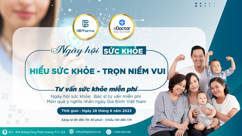 NGÀY HỘI SỨC KHỎE:  BÁC SĨ TƯ VẤN MIỄN PHÍ - MÓN QUÀ Ý NGHĨA NHÂN NGÀY GIA ĐÌNH VIỆT NAM