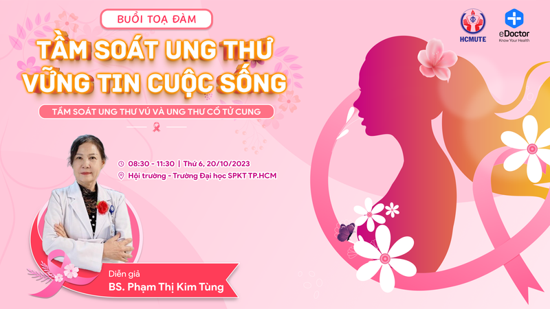 BUỔI TỌA ĐÀM: "TẦM SOÁT UNG THƯ - VỮNG TIN CUỘC SỐNG