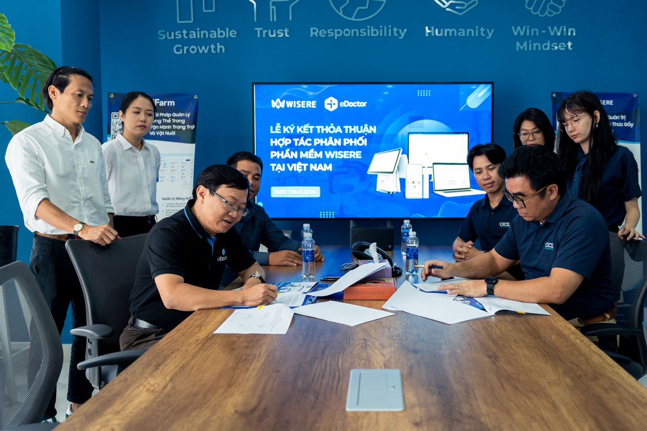  EDOCTOR CHÍNH THỨC TRỞ THÀNH ĐẠI LÝ PHÂN PHỐI PHẦN MỀM WISERE TẠI VIỆT NAM